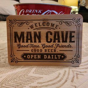 Man Cave Cutting Board